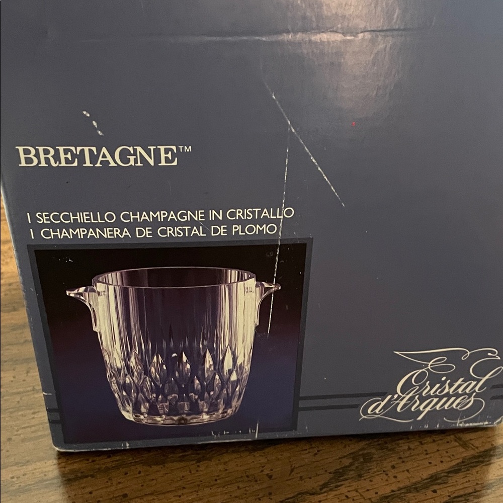Bretagne Crystal Champagne Chiller